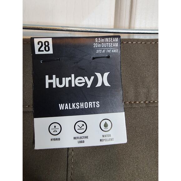 Hurley Hybrid Walkshorts. Woodlands Color, Size 28, NWT - Picture 4 of 6
